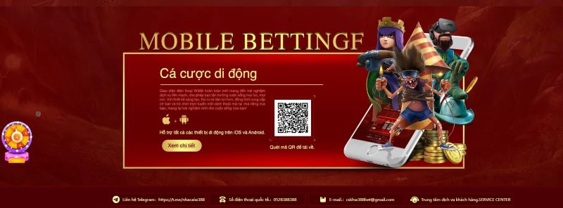 Quét mã QR để tải app W388